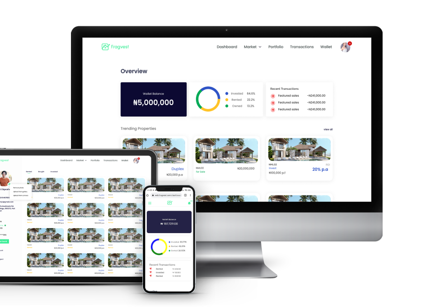 Responsive Web App Mockup