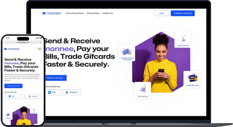 Website Development Mockup