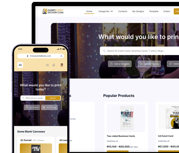 All-in-one print Marketplace platform for Sabiprints