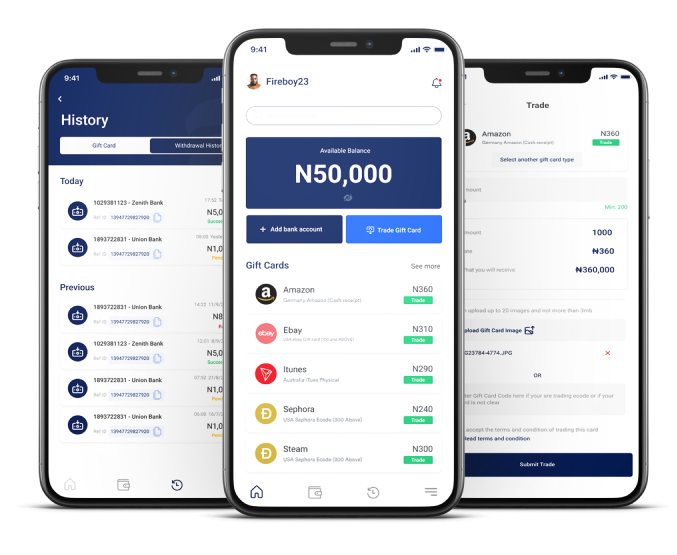 Hybrid Mobile Application Mockup