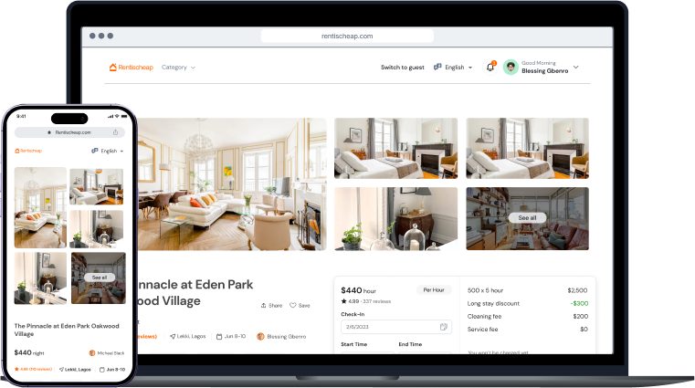Guest App Mockup