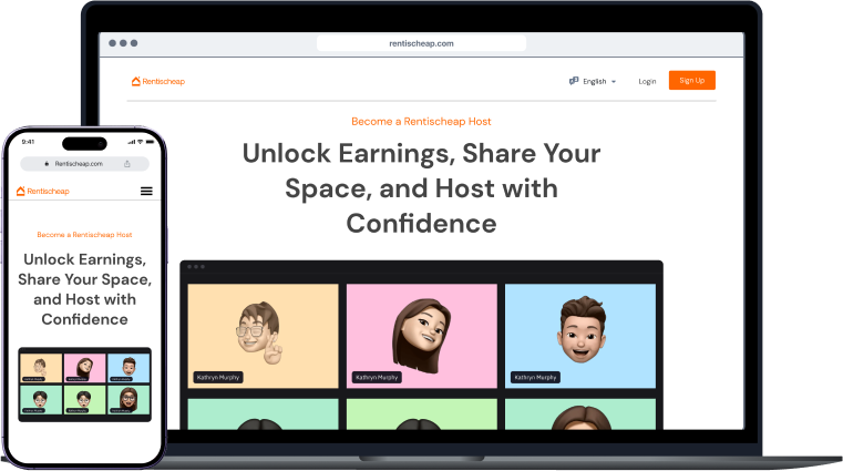 Host App Mockup