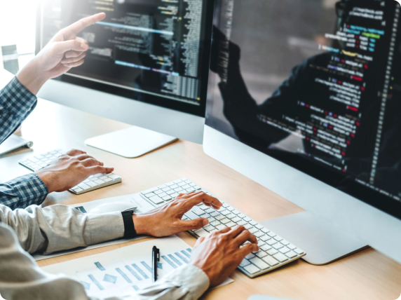 Software Developers Coding